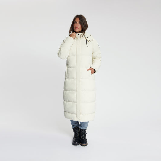 Umea Women - Puffer Winter Jacket - Corduroy - Off-White MV
