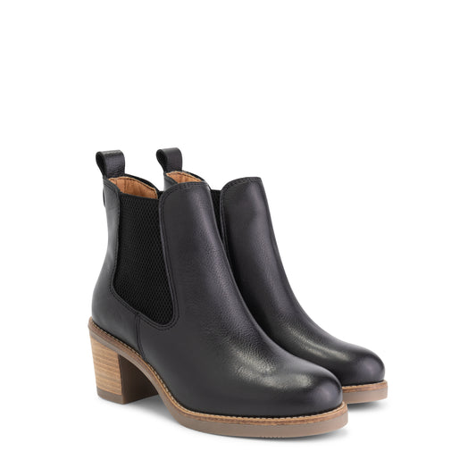 Ivry Women - Leather chelsea boots - Black FRD