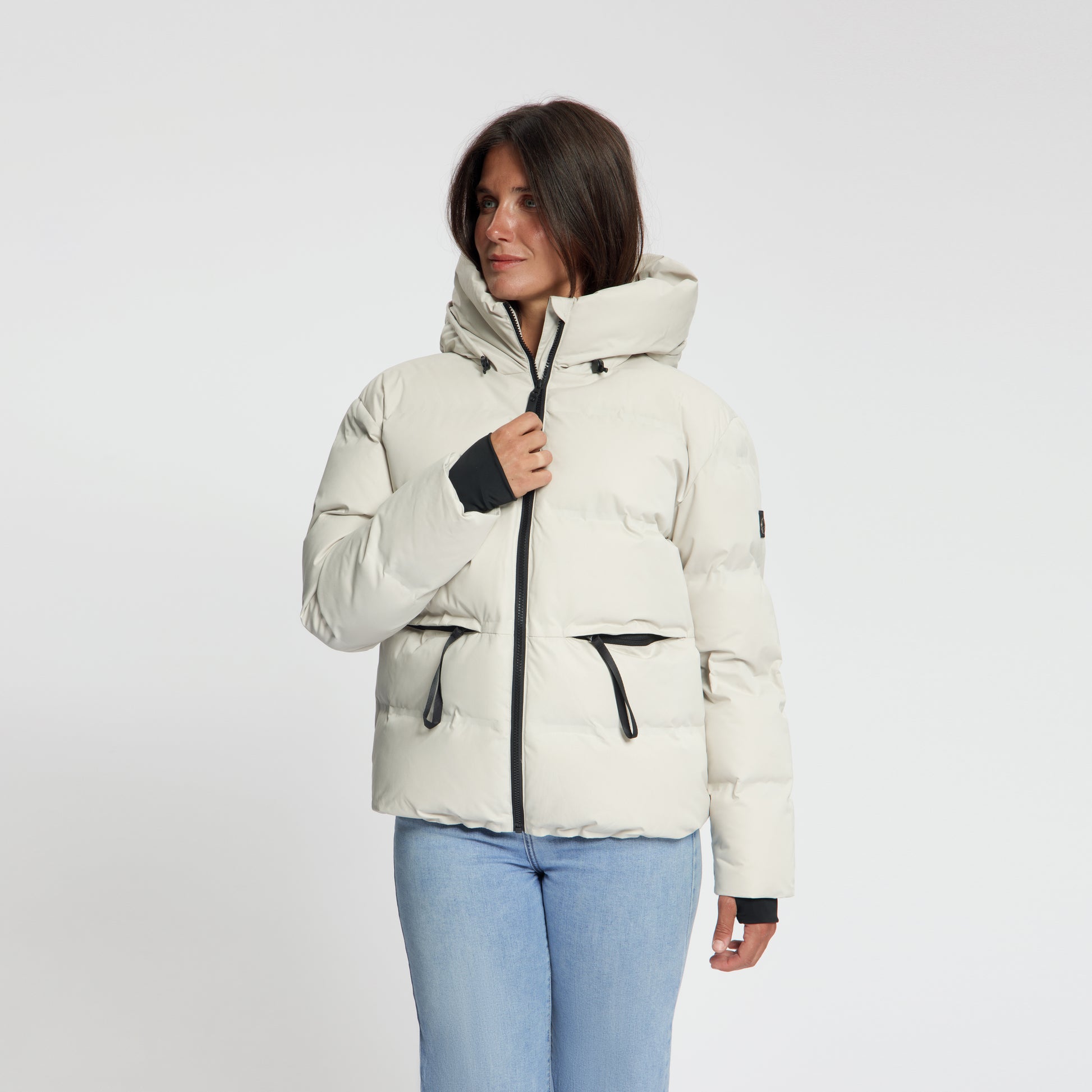 Oliv Women - Puffer Winter Jacket - Waterproof - Sand MV