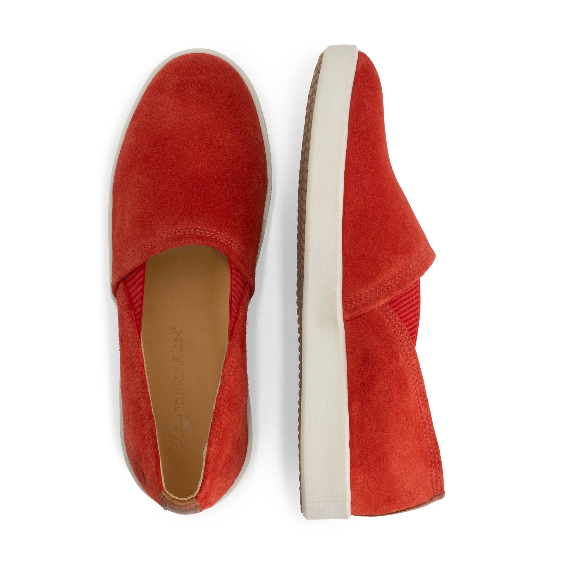 Tours Women - Low-top - Nubuck - Red UPD