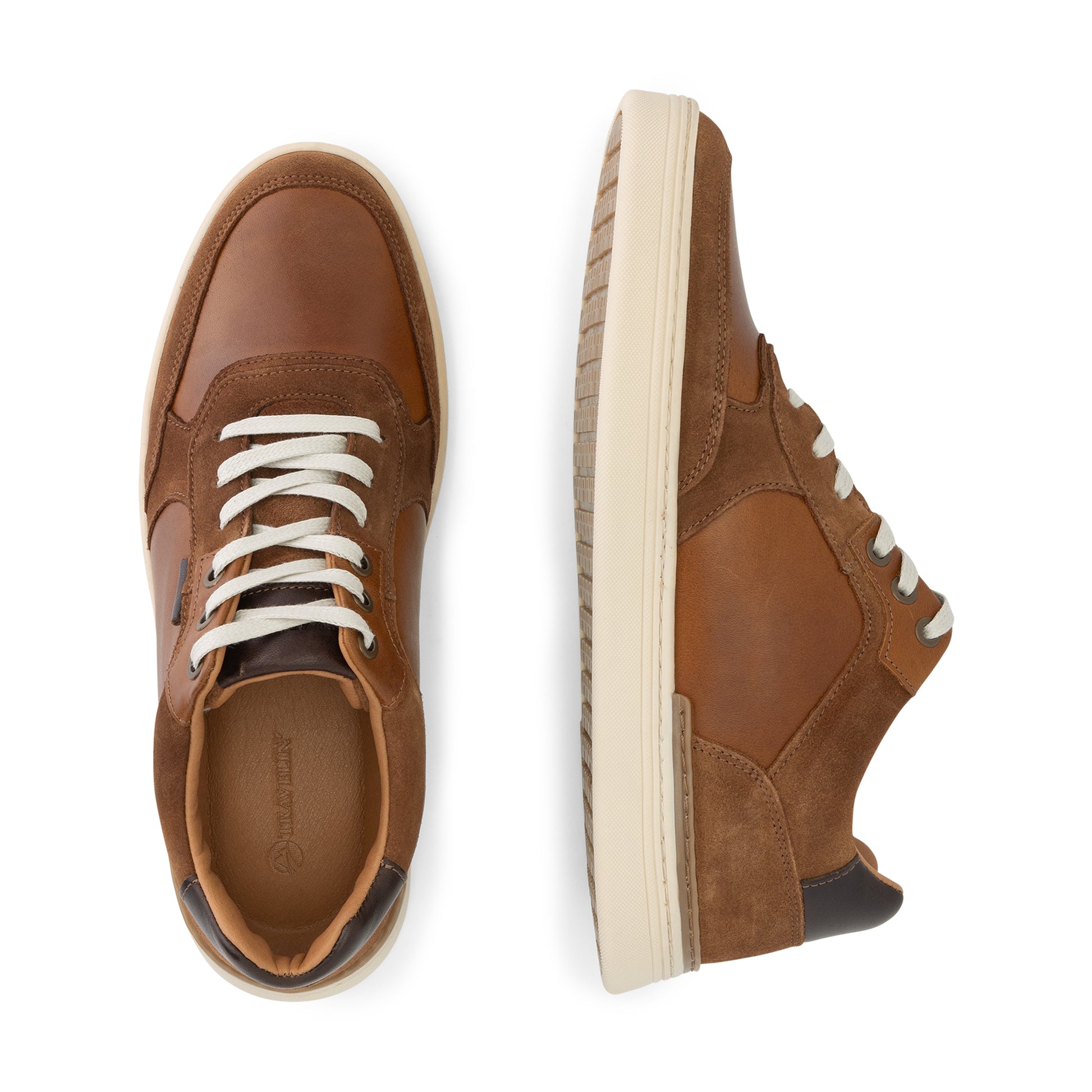 Burnham Men - Sneakers - Leather - Cognac UPD