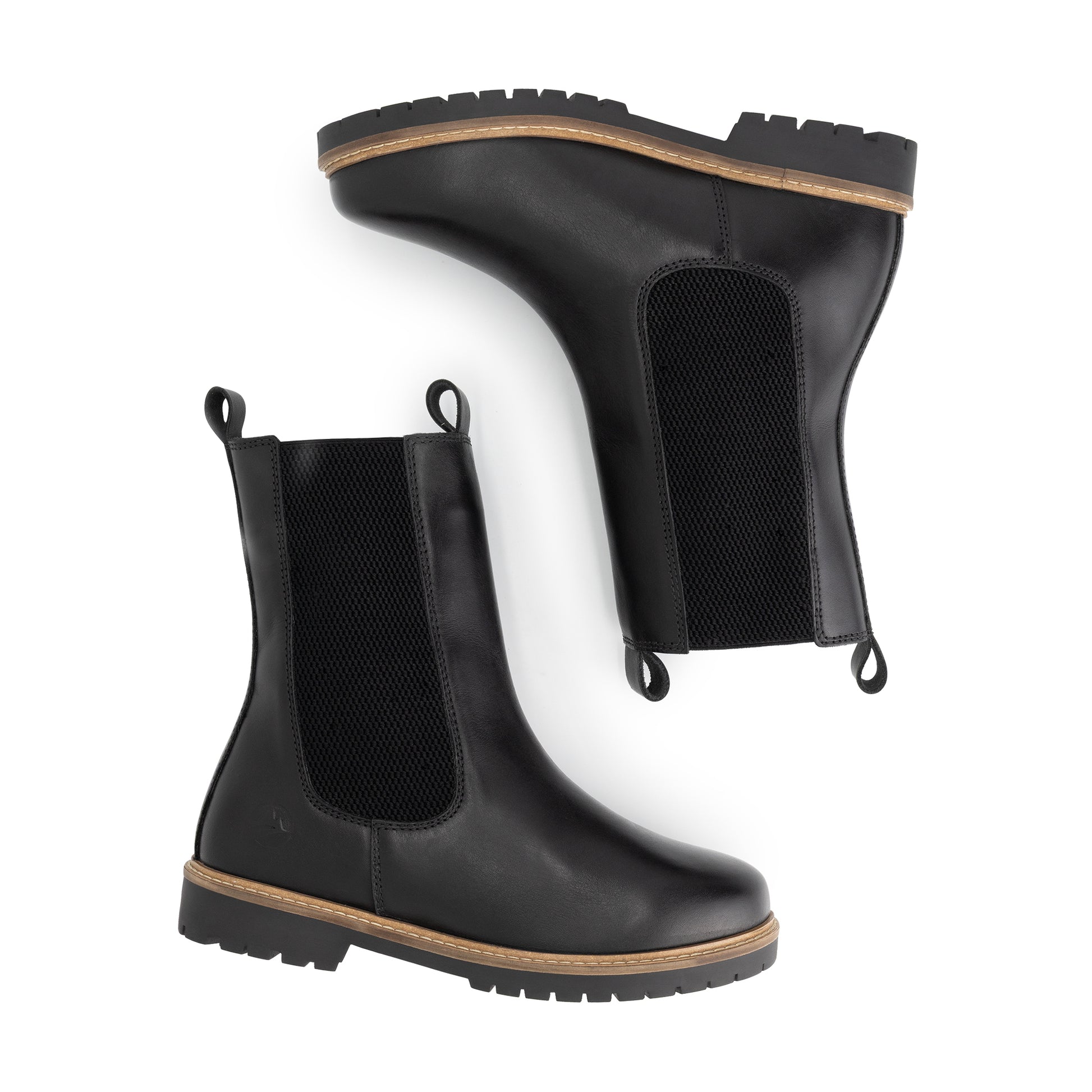 Ferring Women - Chelsea boots - Wool-lined - Black UPD