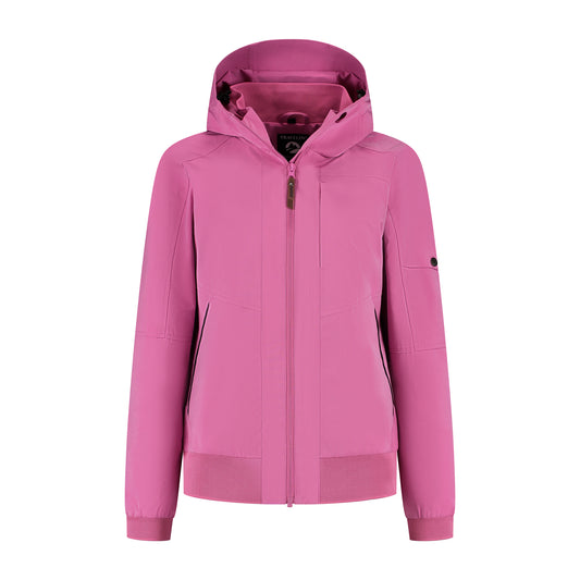 Halle Women - Hardshell jacket - Waterproof - Pink F