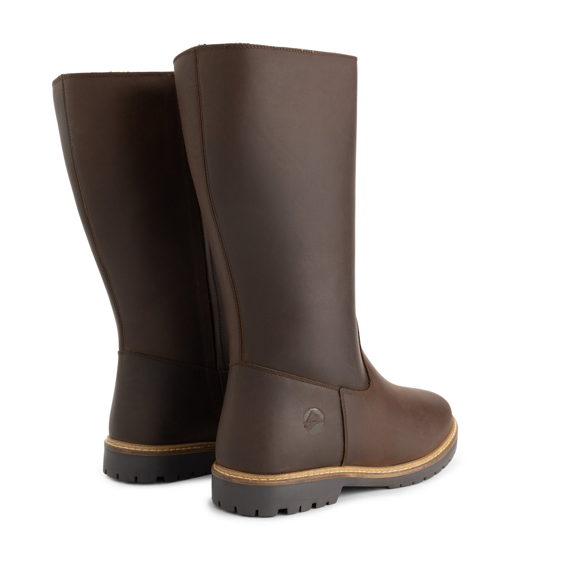 Jarvik Women - Knee-High Boots - Wool-Lined - Dark Brown BD