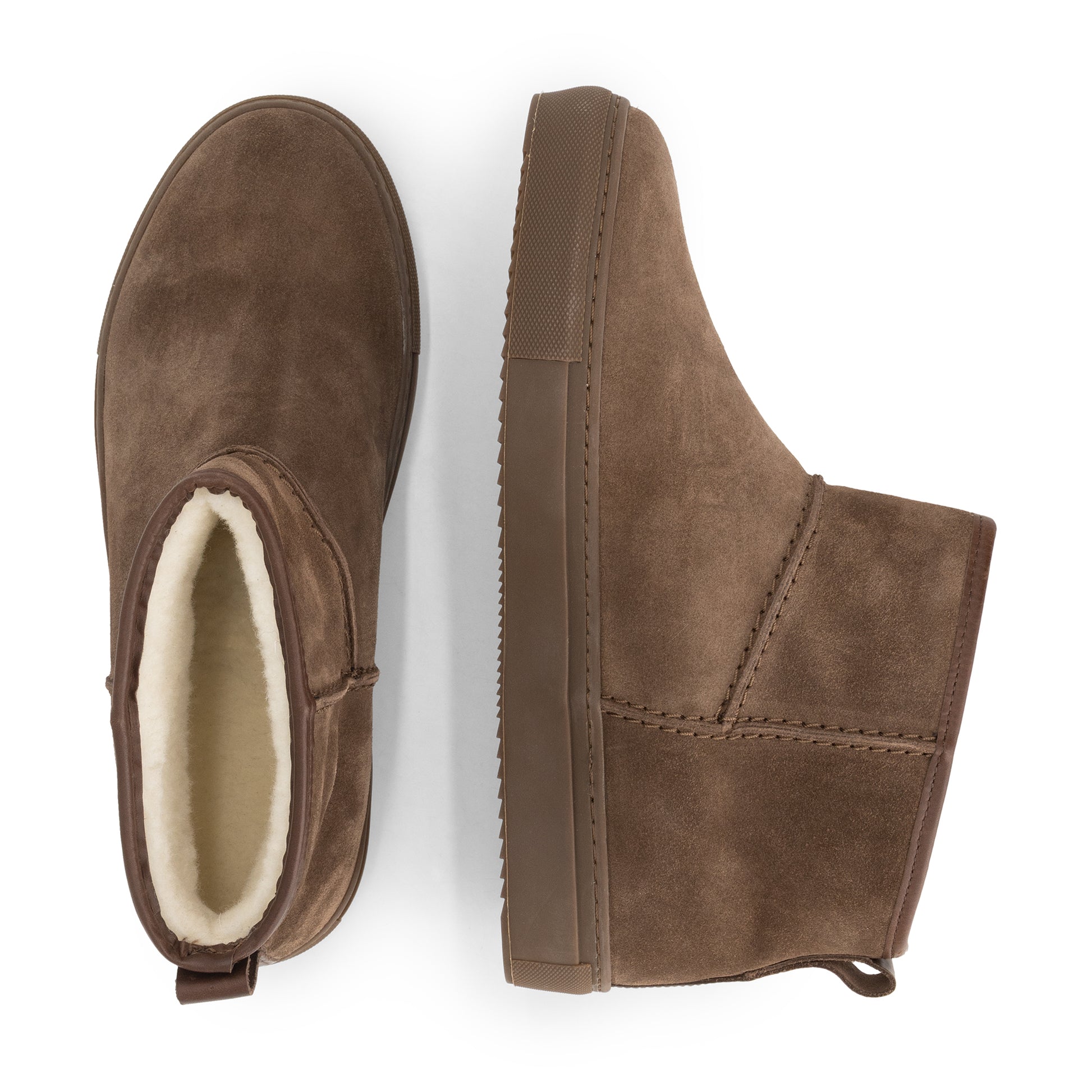 Vernon Women - Winter Boots - Wool-Lined - Dark Brown UPD