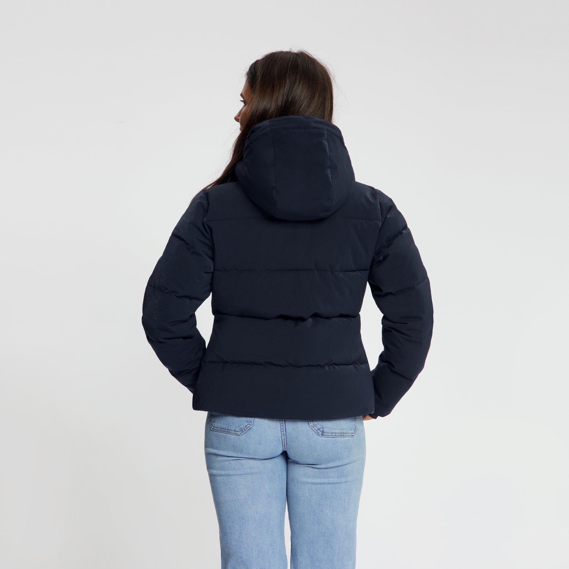 Agnes Women - Puffer Winter Jacket - Waterproof - Navy MV3