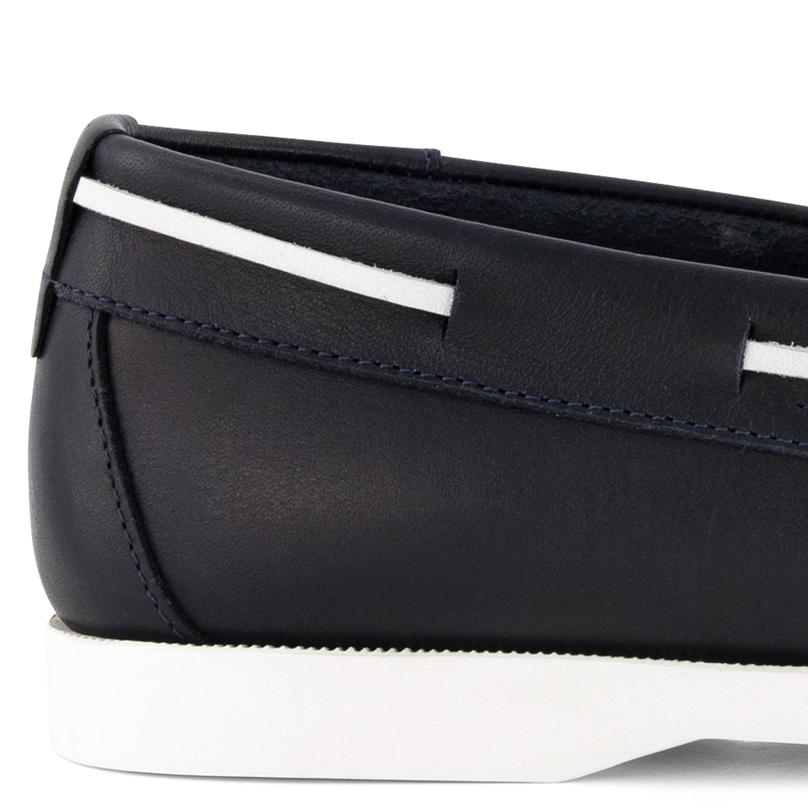 Exmouth Men - Boat shoes - Leather - Blue DFH