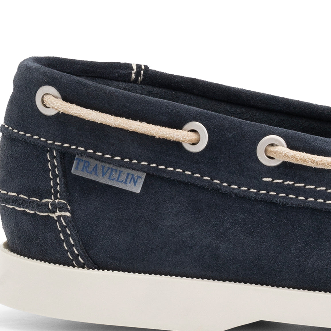 Penzance Men - Boat shoes - Suede - Navy DFH