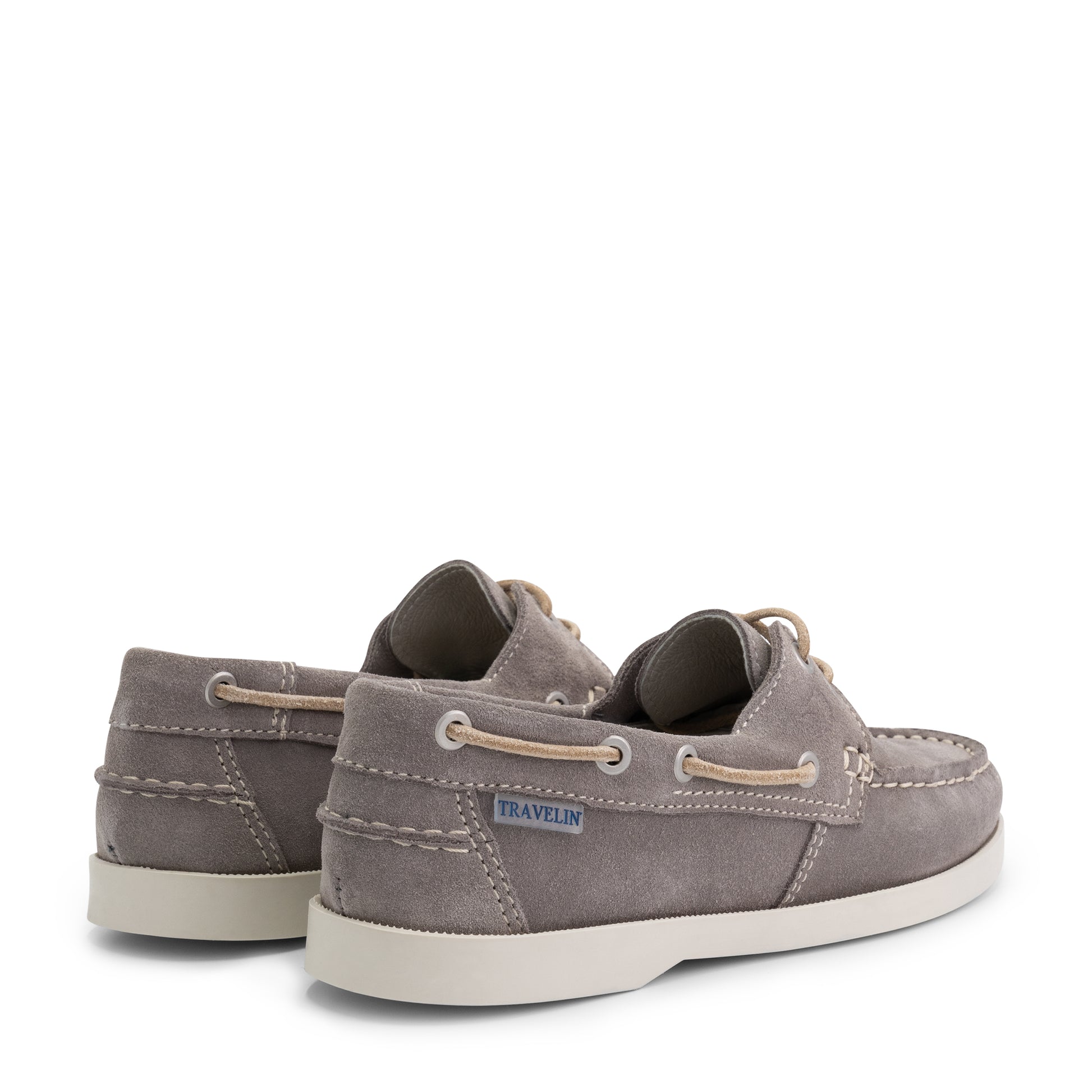 Penzance Women - Boat shoes - Suede - Grey BD