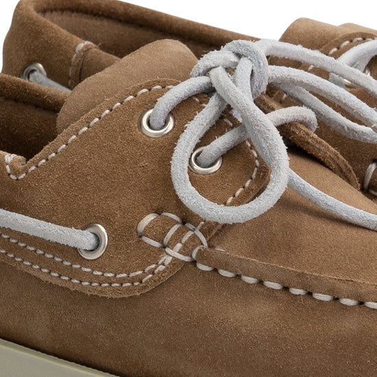 Foss Kids - Boat shoes - Suede - Light brown DFW