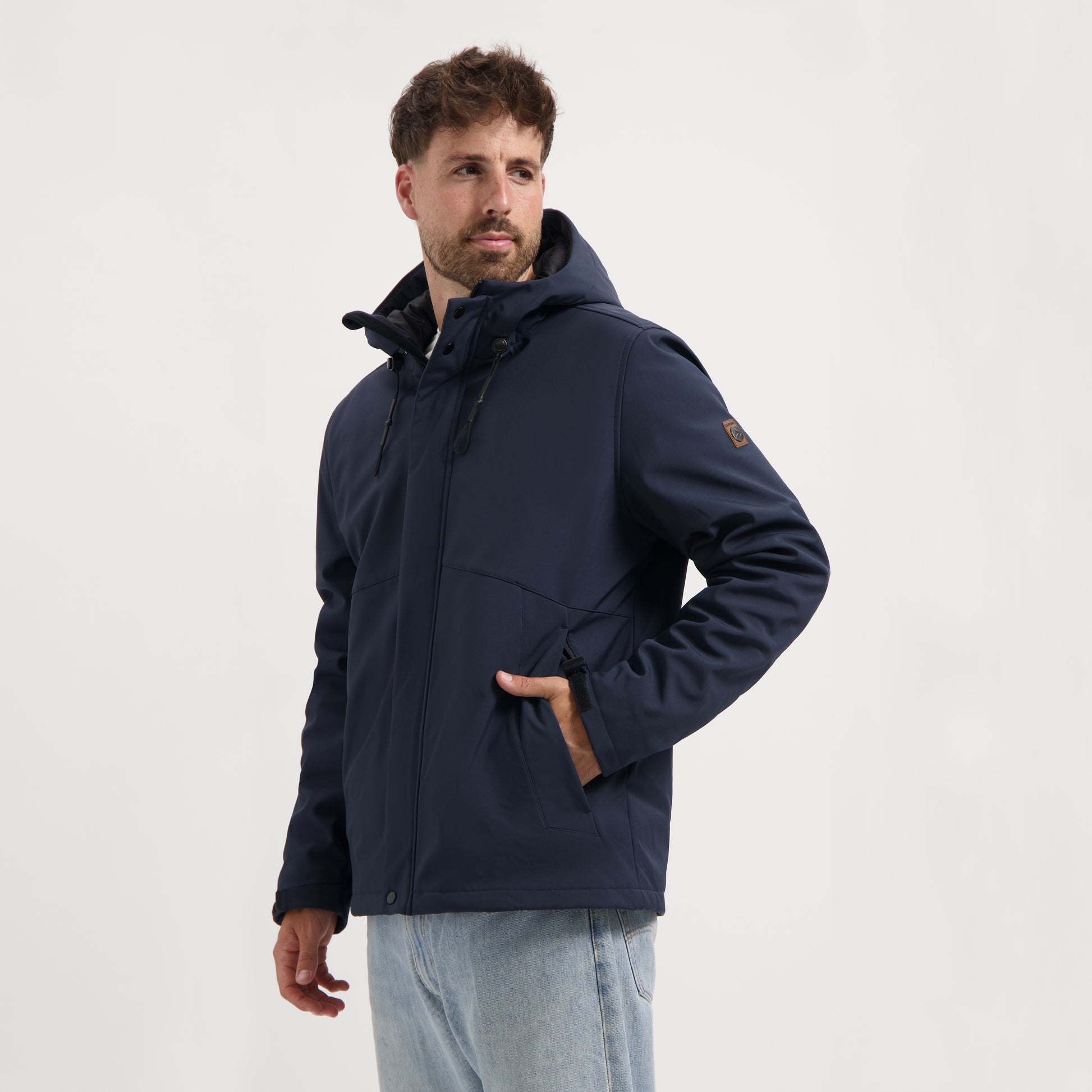 Krist Men - Softshell jacket - Padded - Navy MV