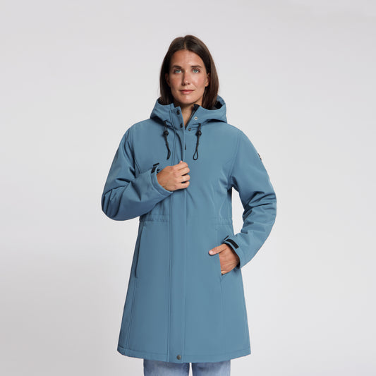 Elinor Women - Softshell Jacket - Waterproof - Blue MV