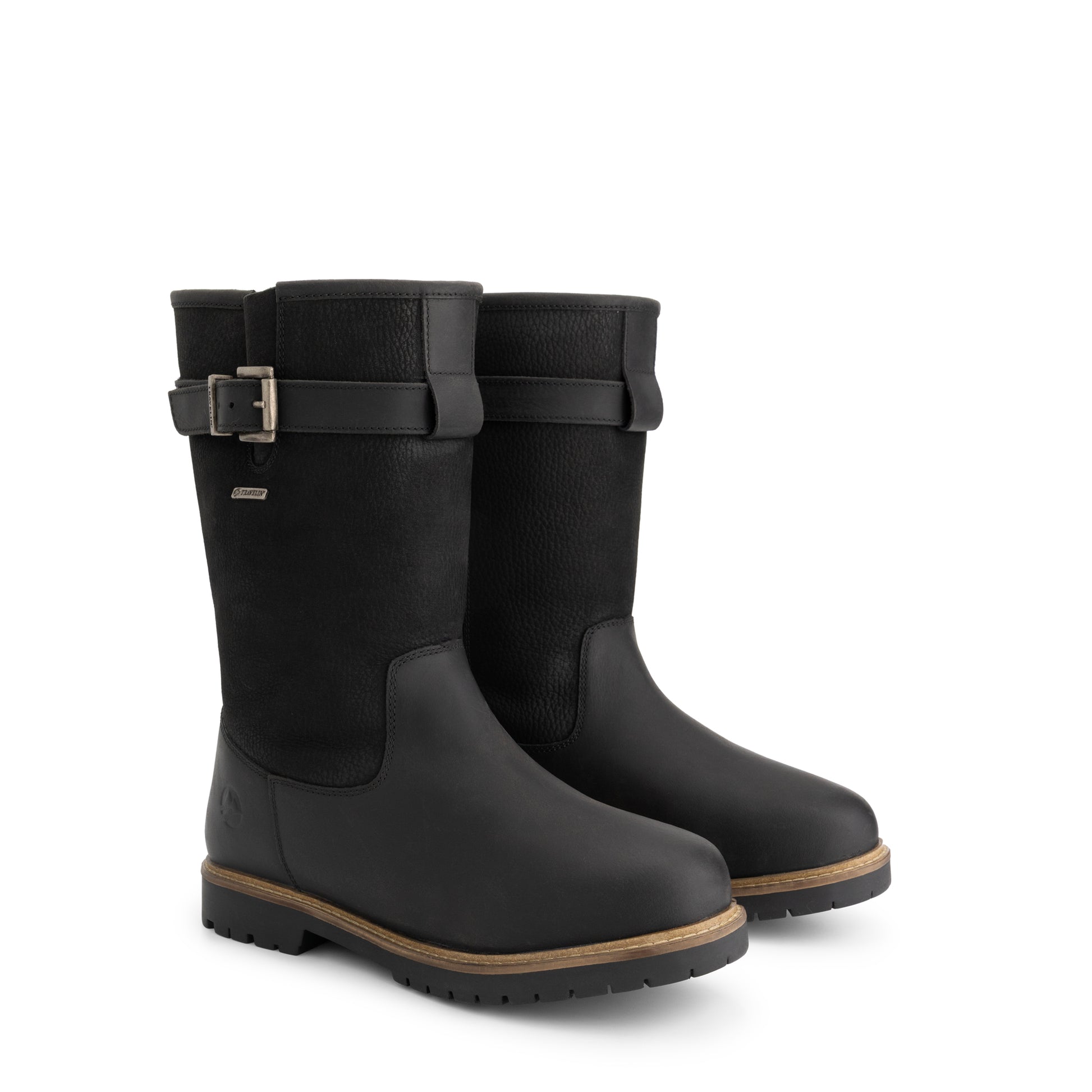 Frostad Men - Outdoor Boots - Wool-Lined - Black FRD