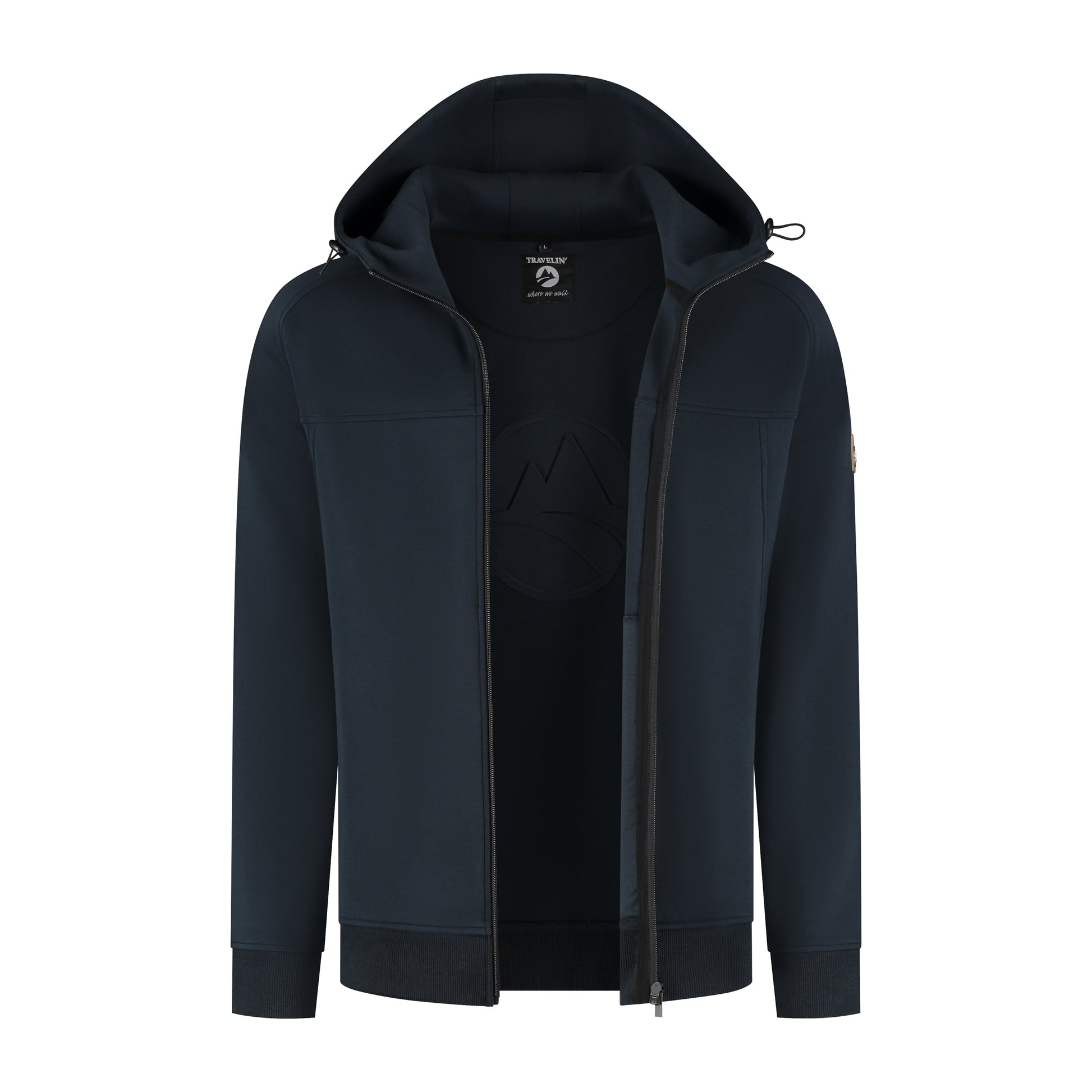 Soren Men - Outdoor cardigan - Sweater - Navy CVO