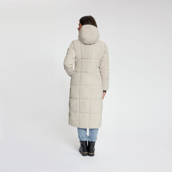 Andels Women - Puffer Winter Jacket - Waterproof - Sand MV4