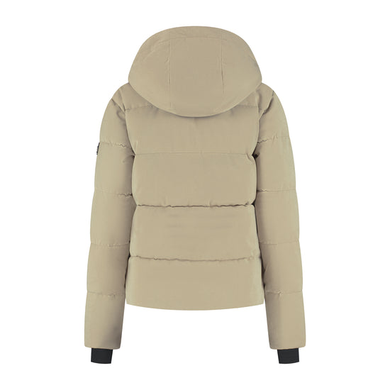 Agnes Women - Puffer Winter Coat - Waterproof - Light Brown B