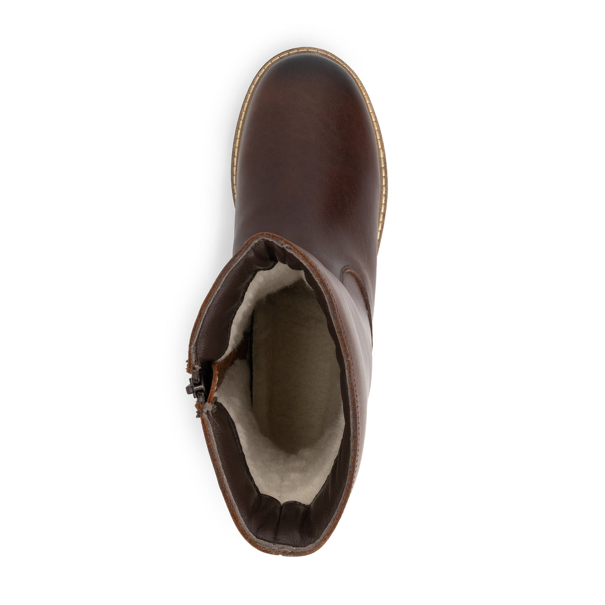 Nexo Women - Boots - Wool-lined - Dark Brown UPS