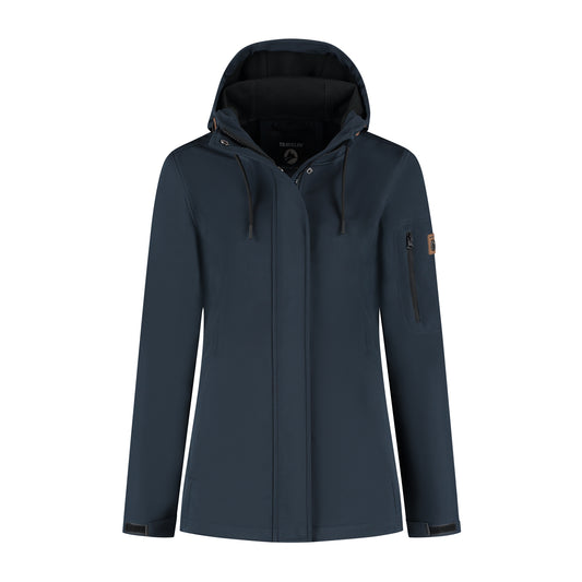 Malika Women - Softshell jacket - Waterproof - Navy F
