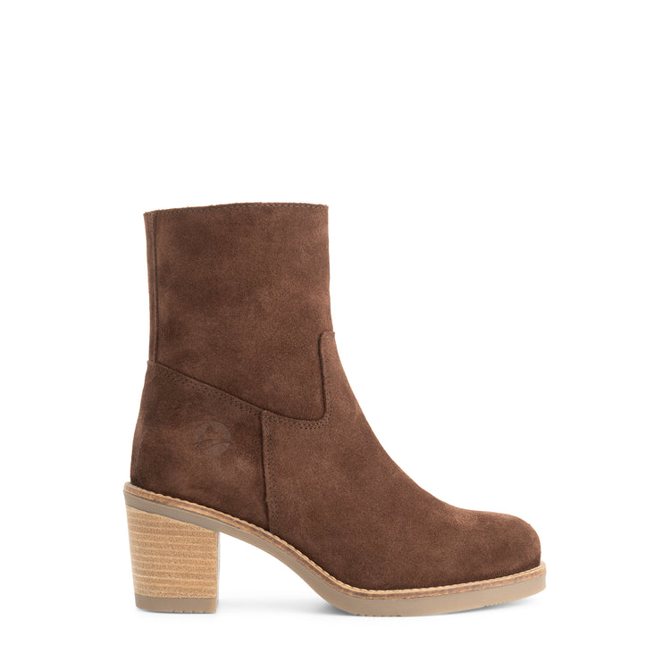 Indre Women - Ankle boots - Leather - Dark brown R