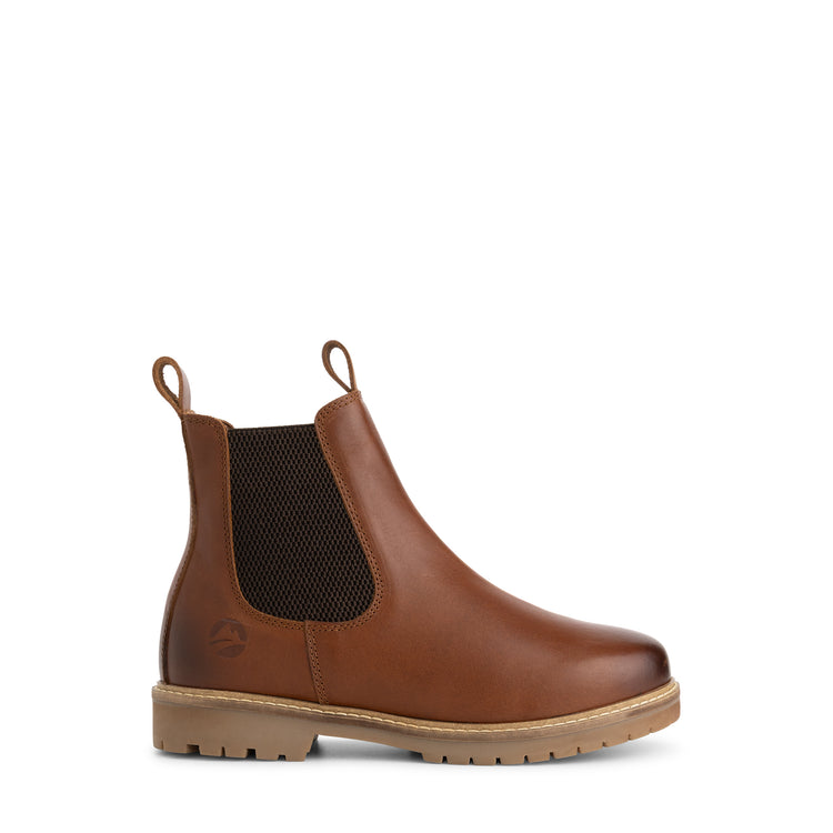 Tversted Women - Chelsea Boots - Wool-Lined - Cognac R