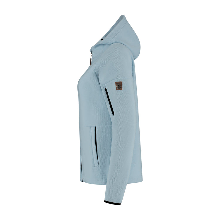 Bryndis Women - Outdoor cardigan - Light blue L