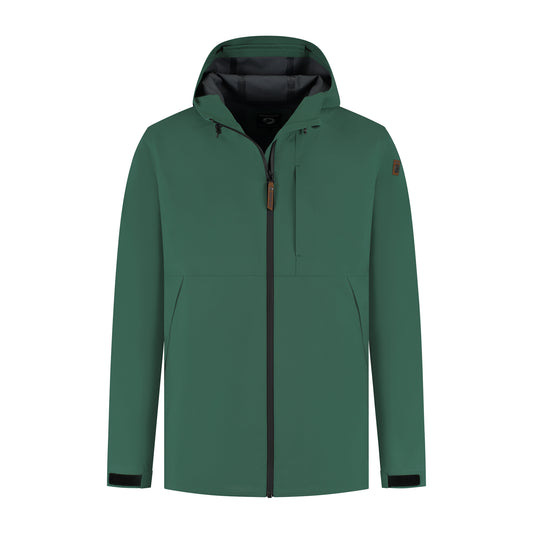 Jari - Waterproof jacket - Men - Dark green F
