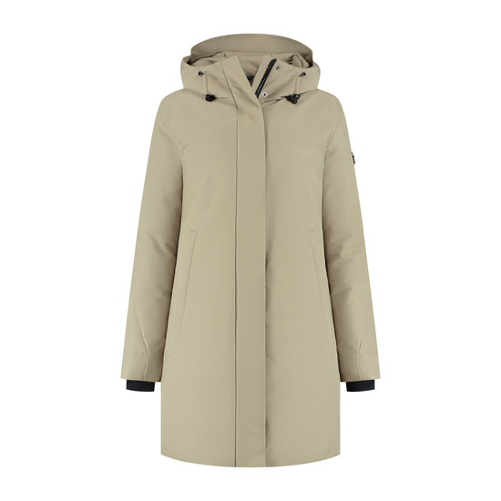Sissel Women - Hardshell Winter Jacket - Waterproof - Light Brown F