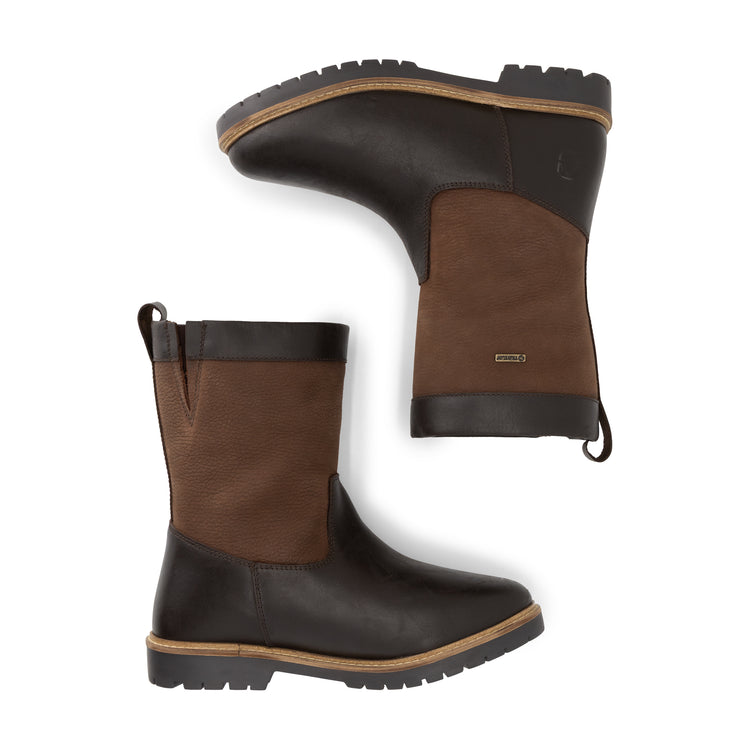 Stornes Men - Outdoor Boots - Wool-Lined - Dark Brown UPD