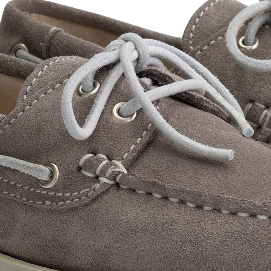 Foss Kids - Boat shoes - Suede - Grey DFW