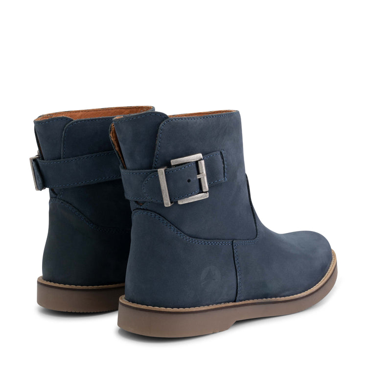 Louargat Women - Ankle Booties - Leather - Blue BD
