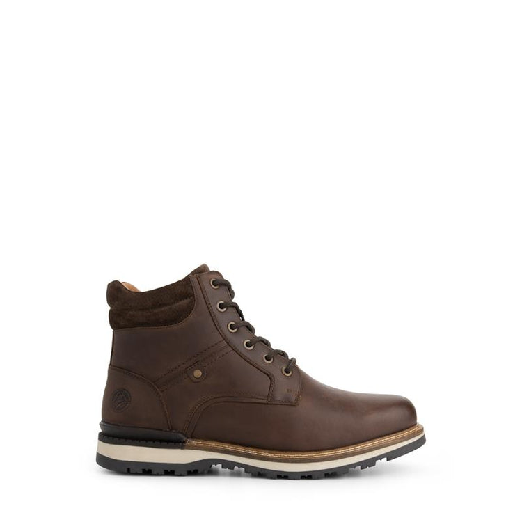 Sig Men - Lace-up boots - Wool-lined - Brown R