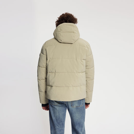 Amot Men - Puffer Winter Jacket - Waterproof - Light Brown MV3