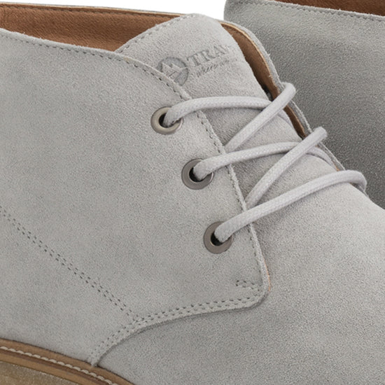 Redhill - Suede lace-up shoe - Men - Grey DFW
