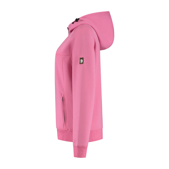 Silje Women - Outdoor cardigan - Sweater - Pink L