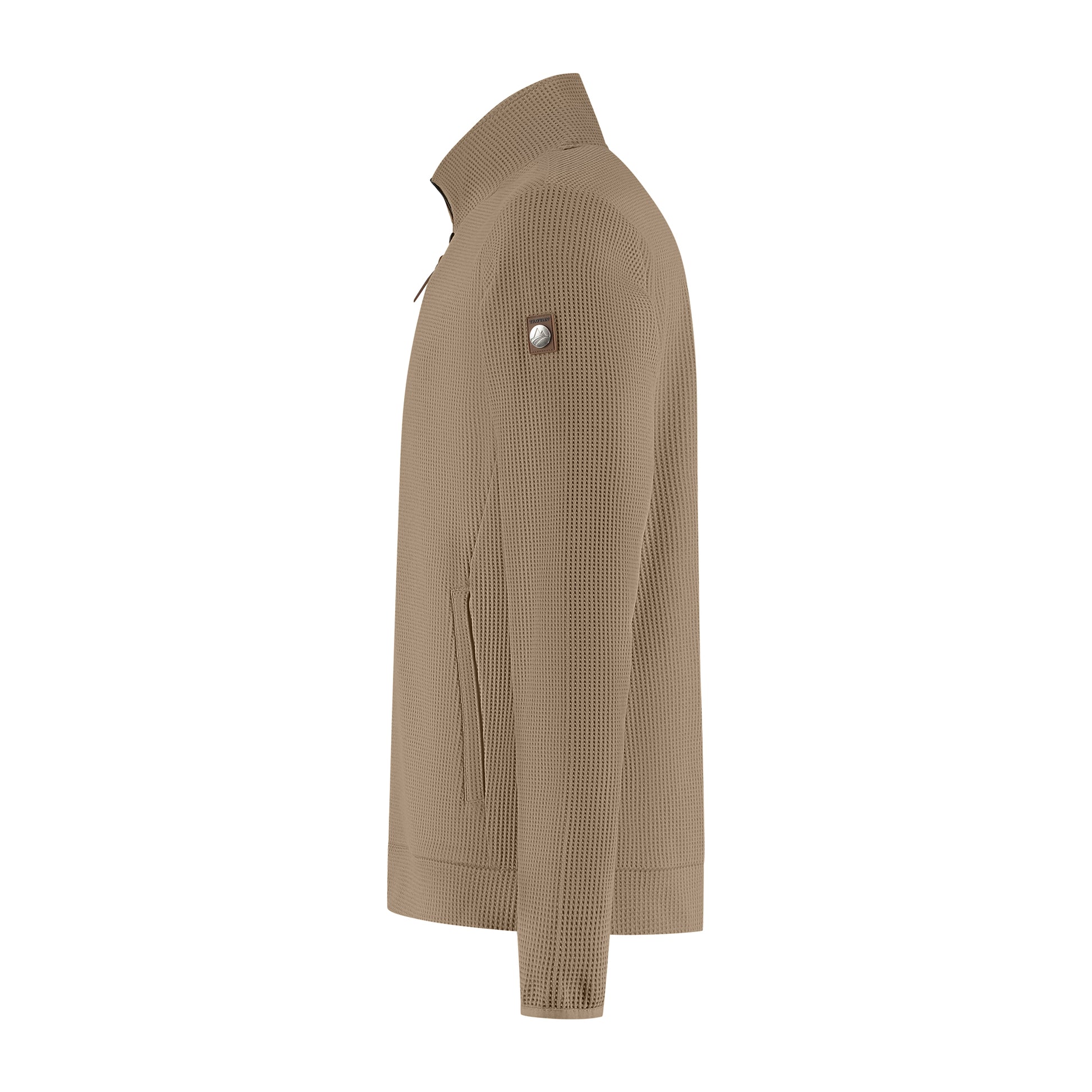 Pavo Men - Outdoor cardigan - Light brown L
