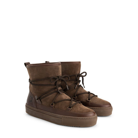 Norquay Women - Winter Boots - Wool-Lined - Dark Brown FRD