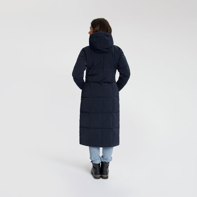 Andels Women - Puffer Winter Coat - Waterproof - Navy MV3