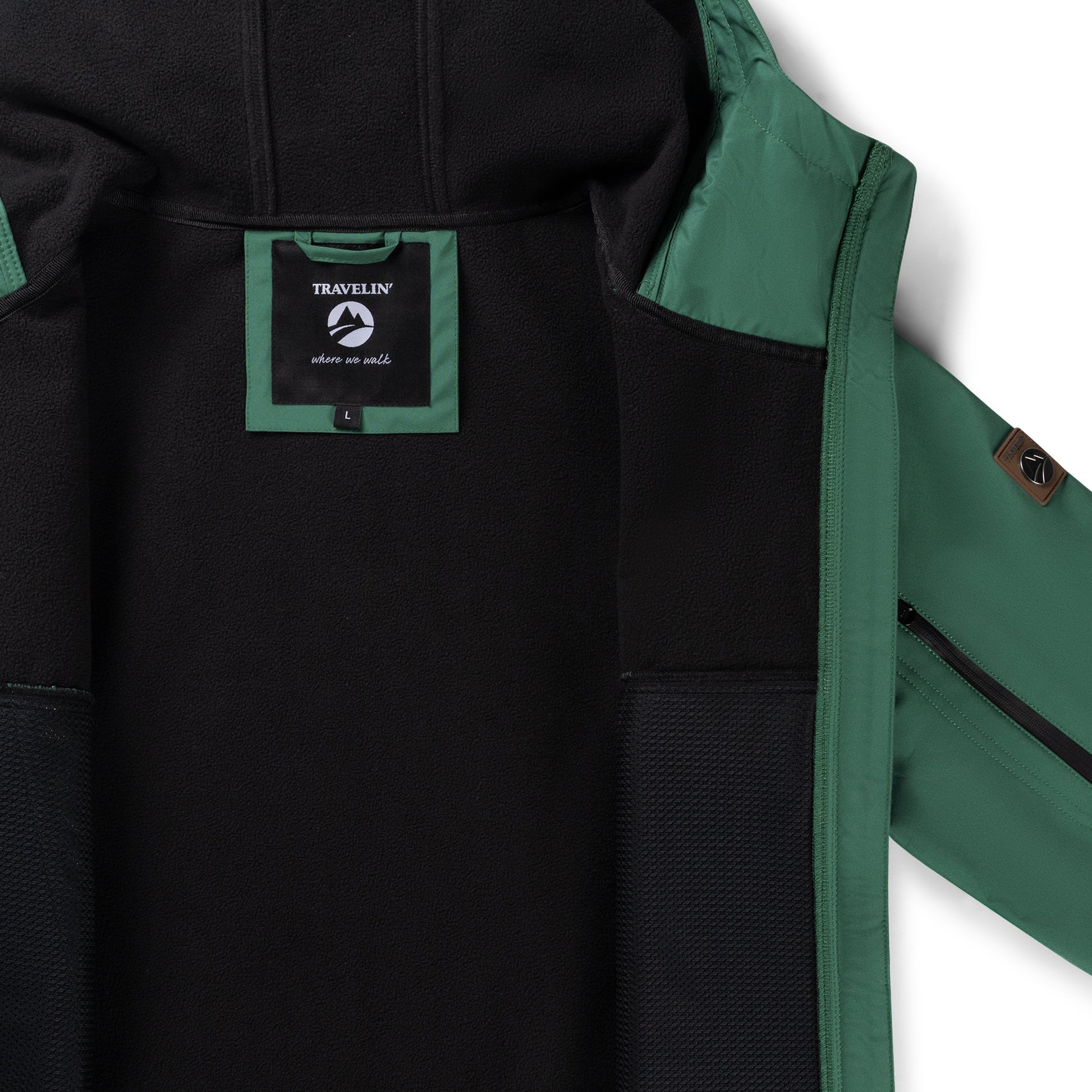 Stian - Waterproof softshell jacket - Men - Dark green DCI