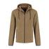 Karlson Men - Hooded Cardigan - Fleece - Brown F