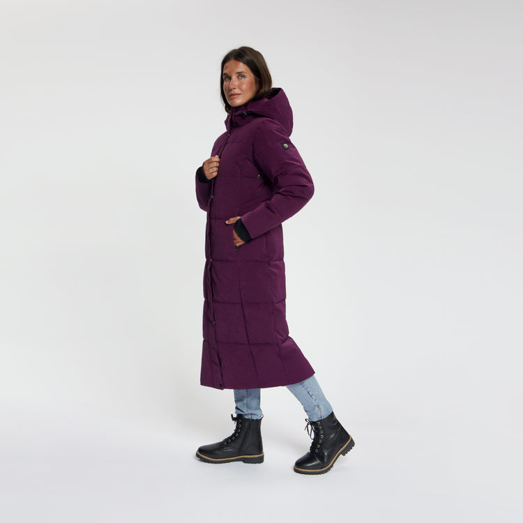 Andels Women - Puffer Winter Jacket - Waterproof - Purple MV2