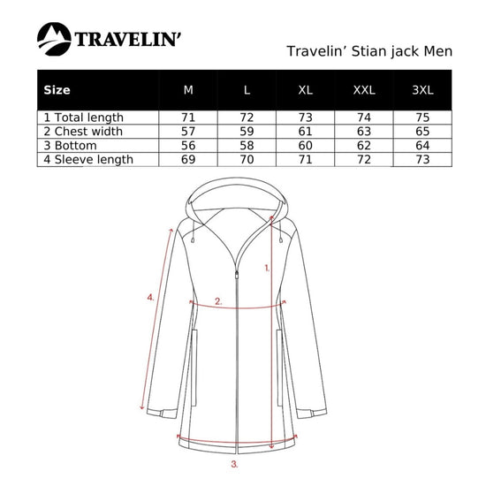 Stian - Waterproof softshell jacket - Men - Navy SC