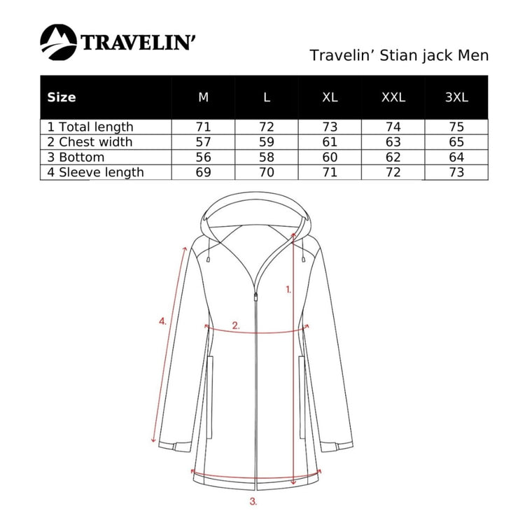 Stian - Waterproof softshell jacket - Men - Navy SC