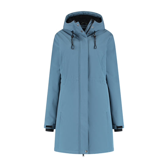Elinor Women - Softshell Jacket - Waterproof - Blue F