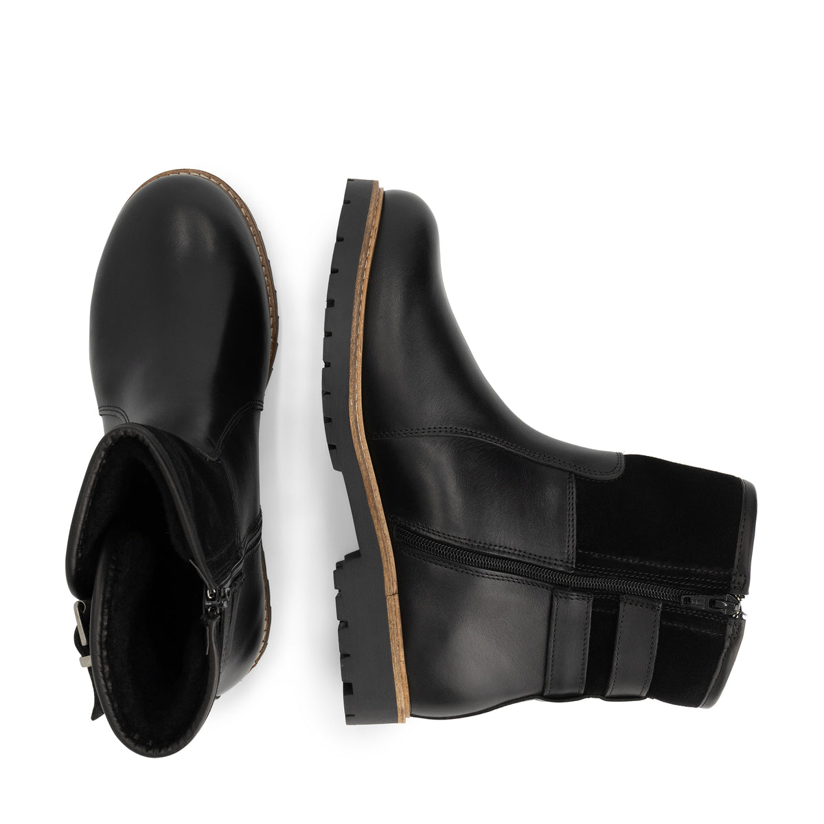 Elva Women - Ankle boots - Wool-lined - Black UPD
