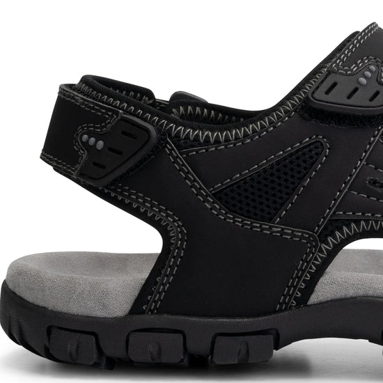 Horten Men - Hiking sandals - Black DFH