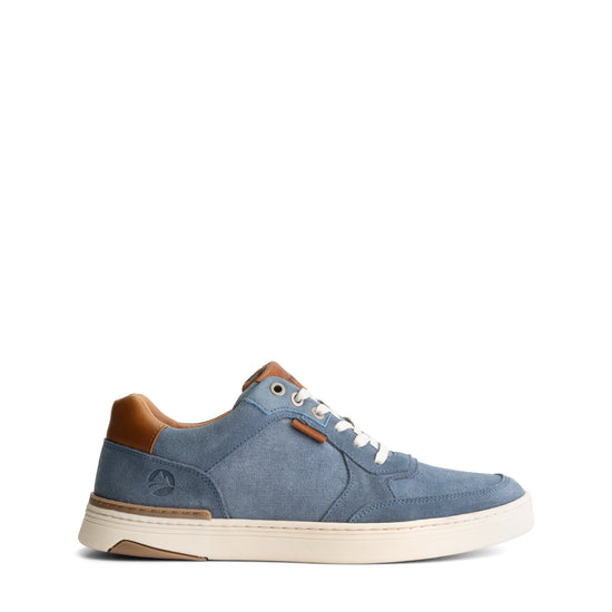 Bromley Men - Sneakers - Canvas and suede - Blue R