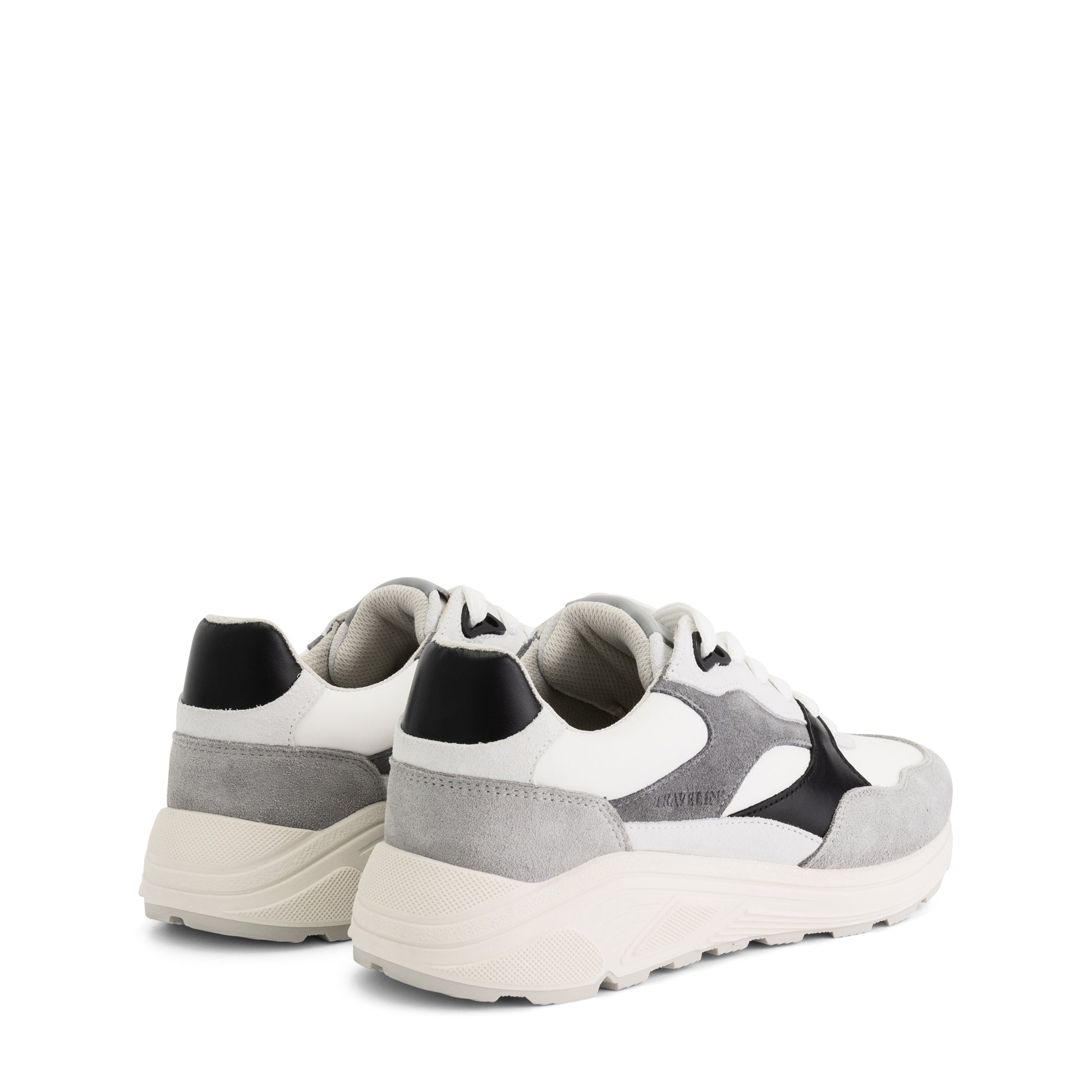 Royston Women - Sneakers - Leather - Grey/Black BD