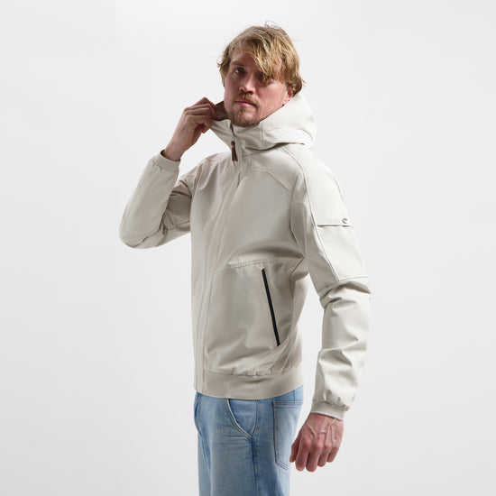 Karl - Waterproof jacket - Men - Sand MV