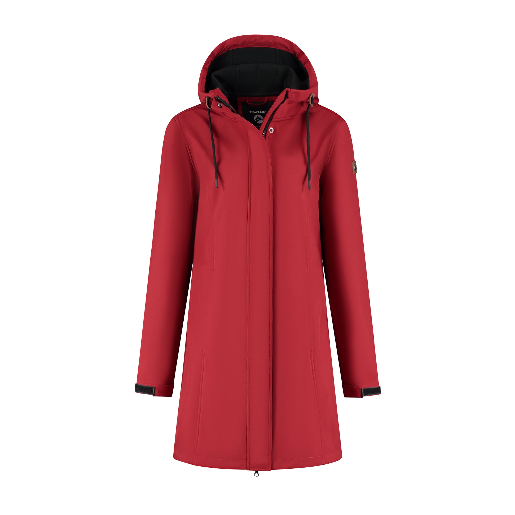Erika - Waterproof softshell jacket - Women - Red F