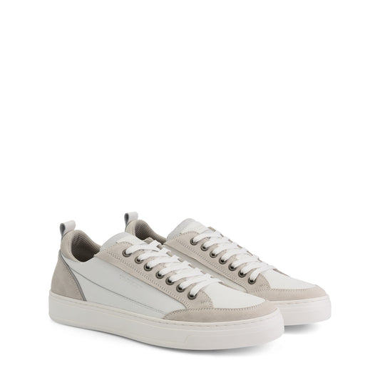 Croft Men - Sneakers - Leather - White-Sand FRD